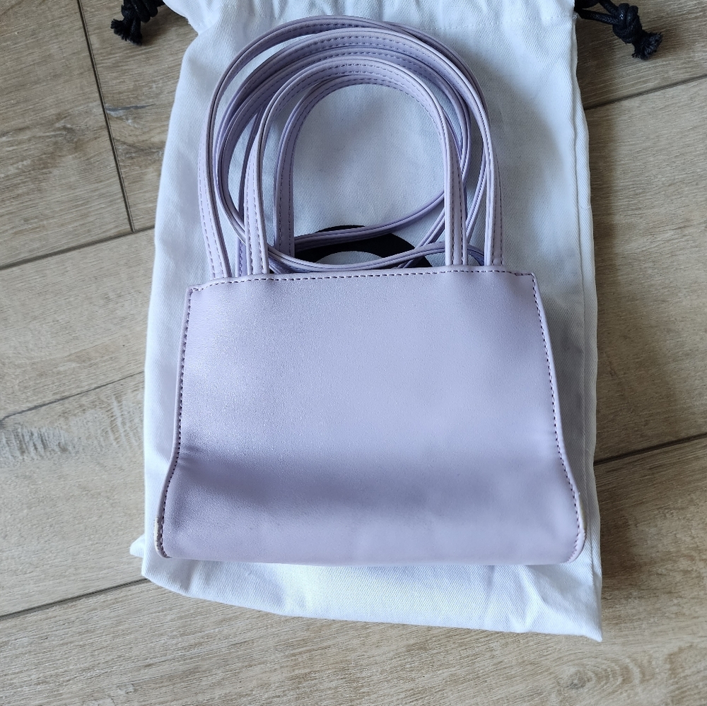 Telfar bag small lavendar